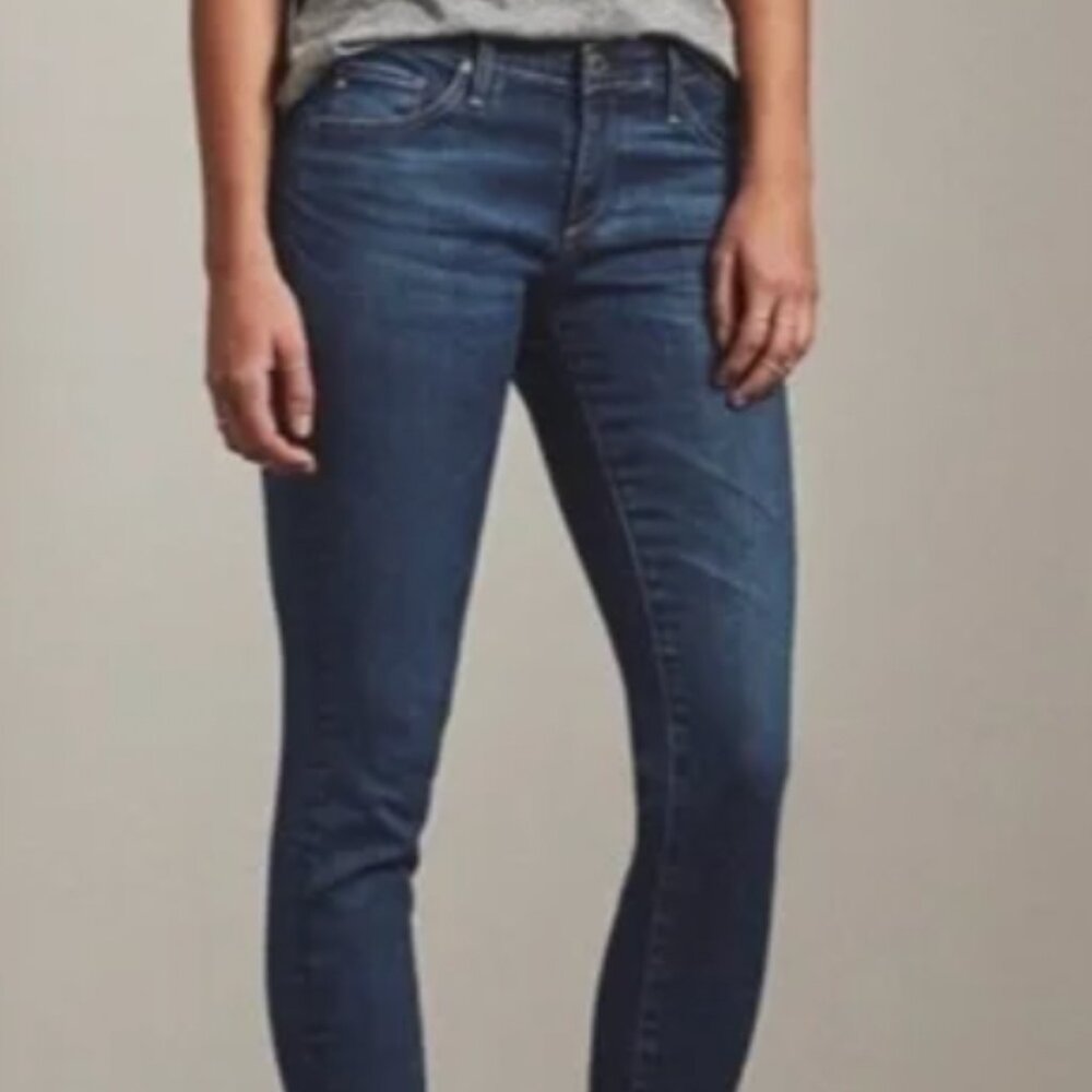 AG Adriano Goldschmied The Stilt Cigarette Leg Blue Jeans